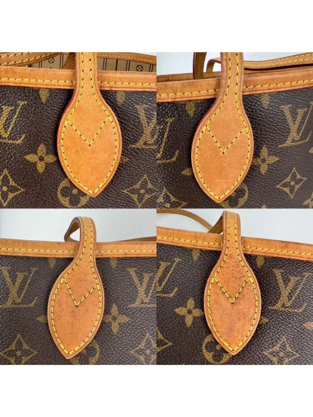 Louis Vuitton Neverfull MM Monogram Canvas Tote Bag